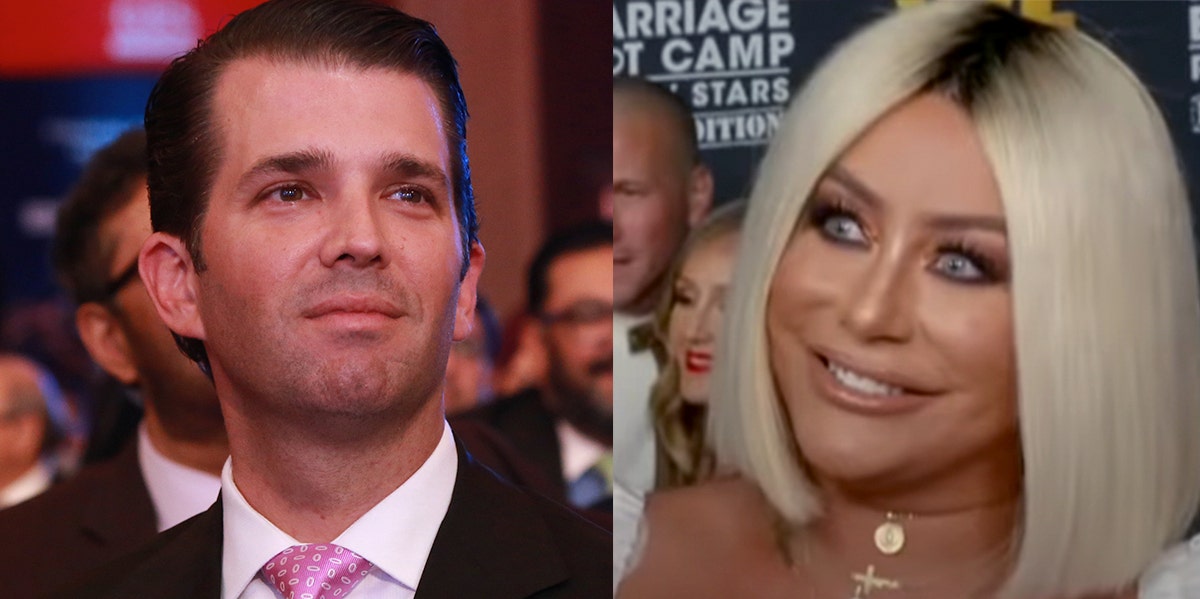 Donald Trump Jr. and Aubrey O'Day