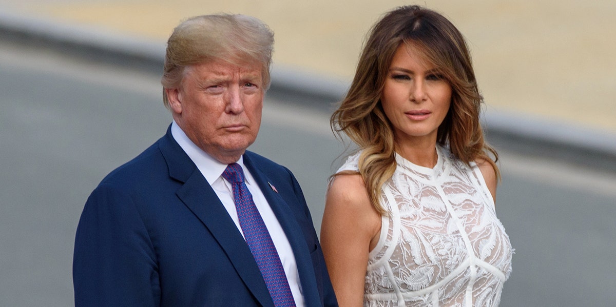 Donald Trump and Melania Trump