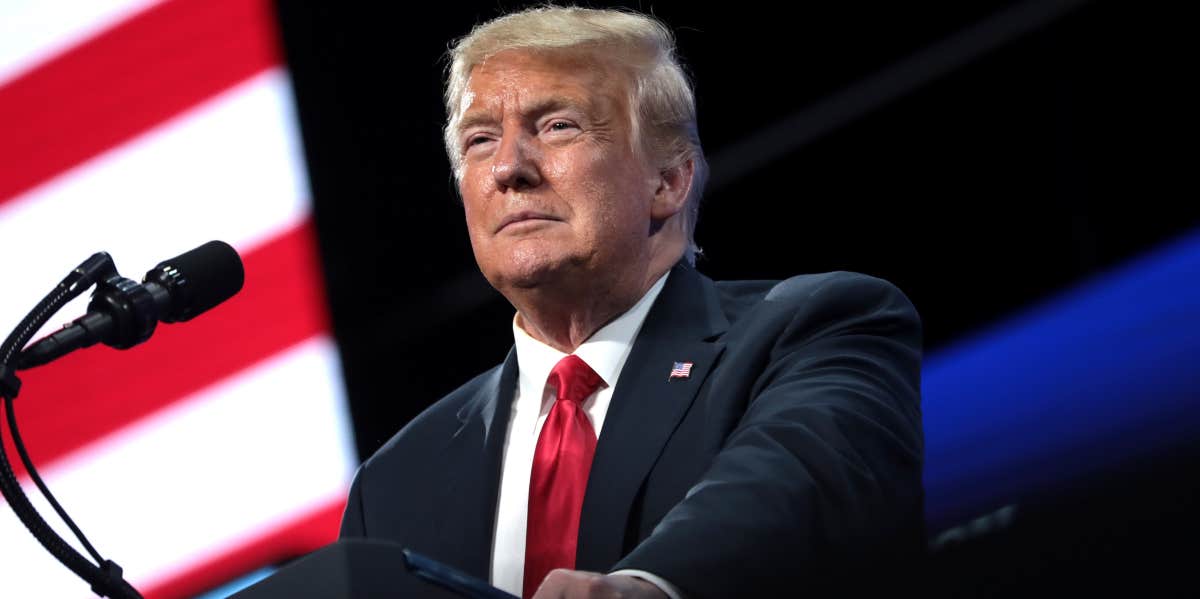 Tough Day For QAnon Believers — Trump Will Not Be Reinstated As President Today donald trump speech qanon president