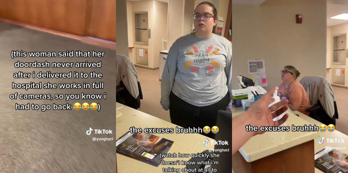 DoorDash worker confronts customer TikTok