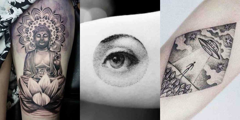 dotwork tattoos dot tattoo designs minimalistic tattoo ideas