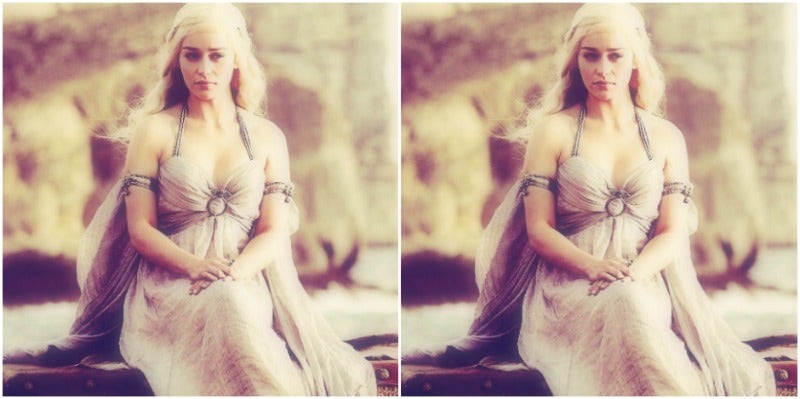 Emilia Clark in Game of Thrones
