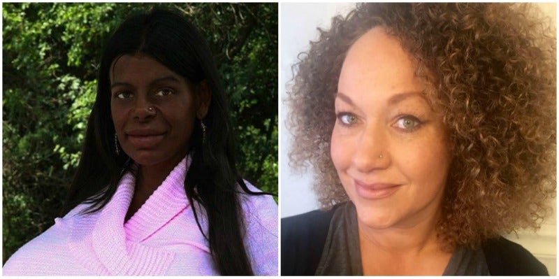 Martina Big and Rachel Dolezal Martina Big and Rachel Dolezal