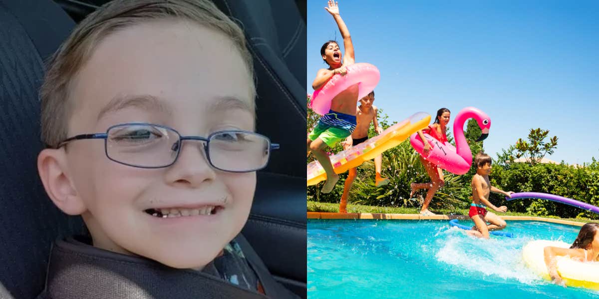 After A 6-Year-Old Boy Drowned At A Birthday Party, People Are Asking If Children Who Cannot Swim Should Attend Pool Parties drowning, child, pool party, swimming