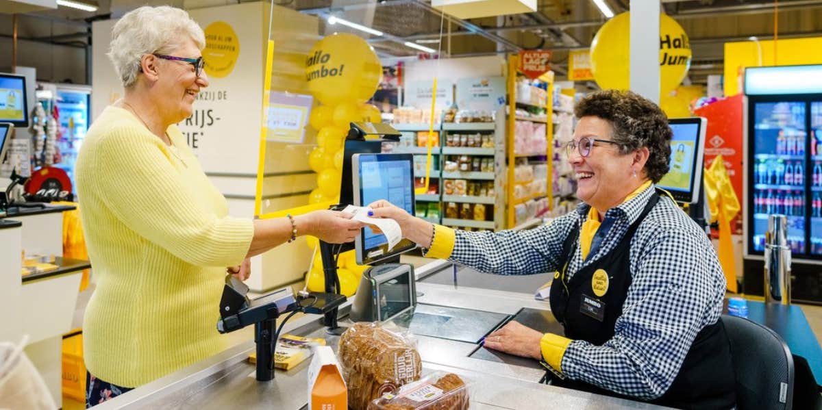 dutch grocery's chat checkout lane for lonely seniors