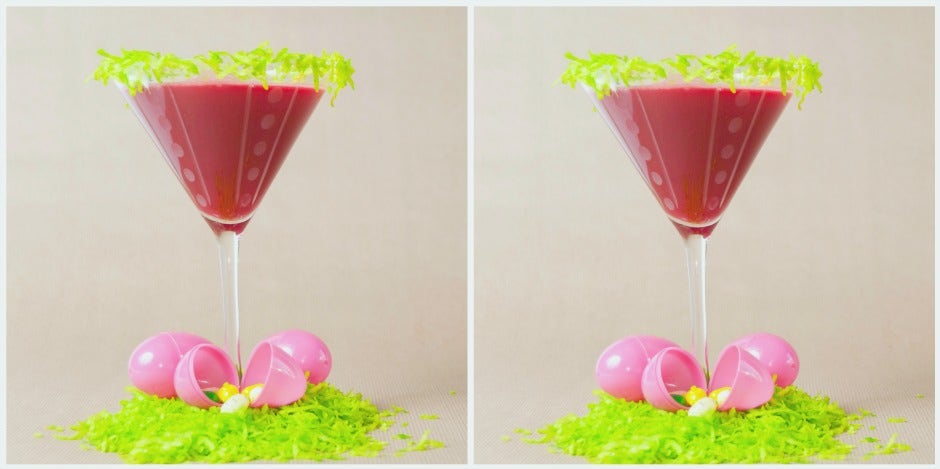 DIY Easter Candy Cocktail Recipe Made With Peeps DIY Easter Candy Cocktail Recipe Made With Peeps