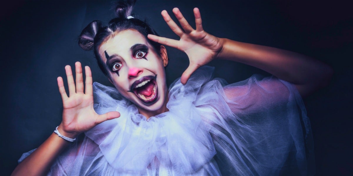 Halloween Makeup and Costume Ideas: Creepy Clown - Pretty In Pigment