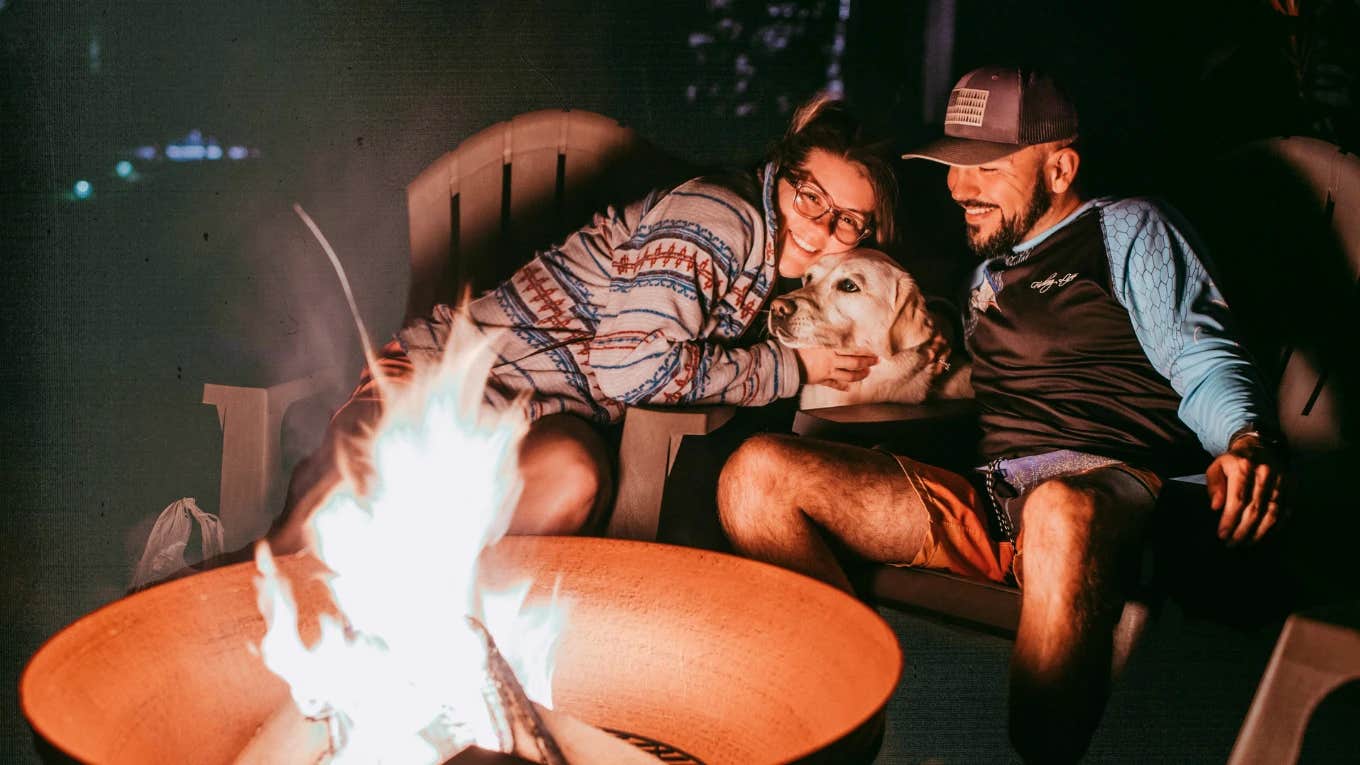 3 Easy Steps To Divorce-Proof Your Marriage Couple enjoying time together by the campfire
