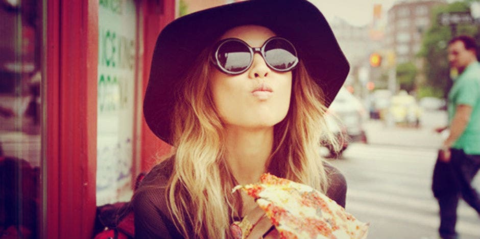 eating pizza eating pizza