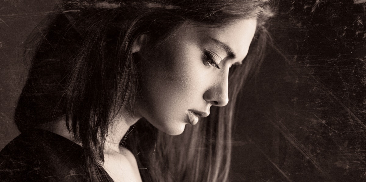 The Other Opposite of Narcissism, Echoism sad woman