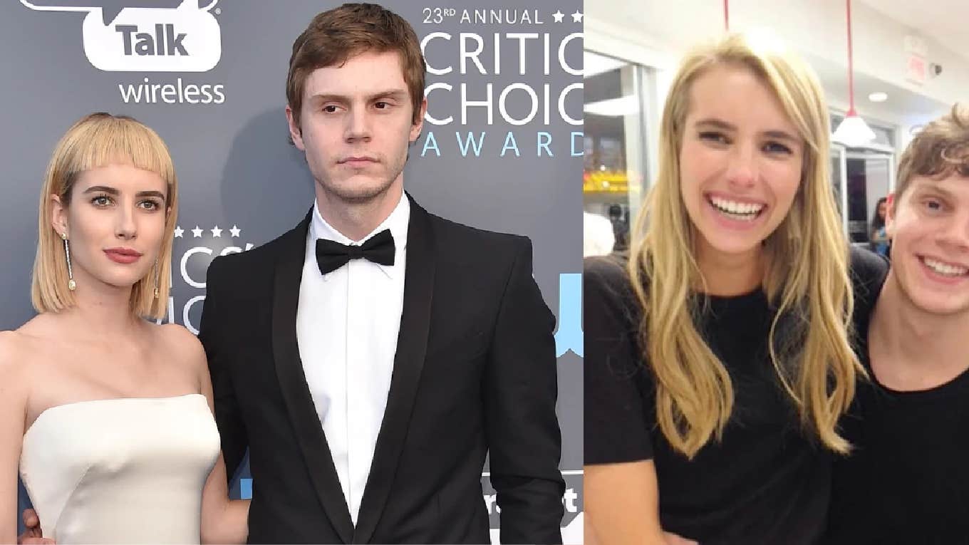 Evan Peters, Emma Roberts