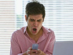 Dudes Don't Emoticon emoticon angry man with cell phone