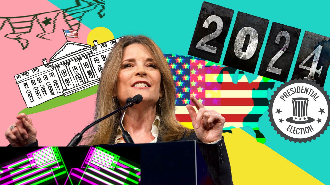 Emotional Regulation Could Be The Key To Getting Through The Next Presidential Election marianne williamson presidential election