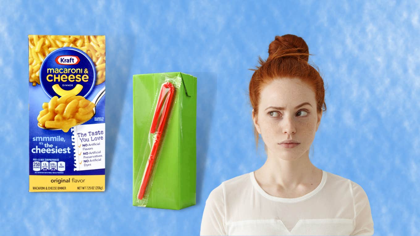 employee, appreciation gift, mac and cheese, juiceboxes 