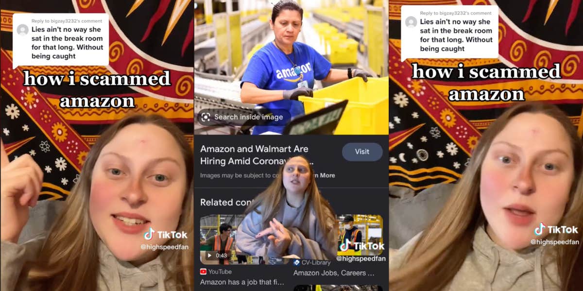 Woman Claims She'd Clock In For Work, Sit In The Break Room All Day & Then Clock Out For An Entire Month Before She Was Fired Savannah Beneventi