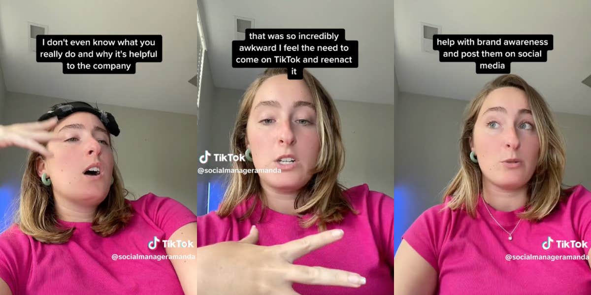 Woman Who Works As Social Media Manager Told She's No Longer An 'Asset' To The Company By Her Boss Amanda