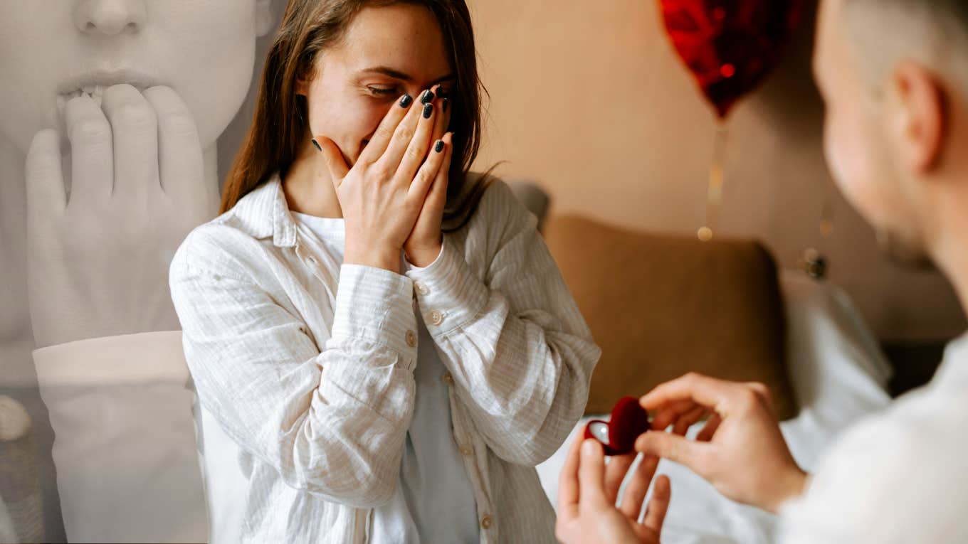I Thought He Was The One — Until He Proposed Woman being proposed too, worried