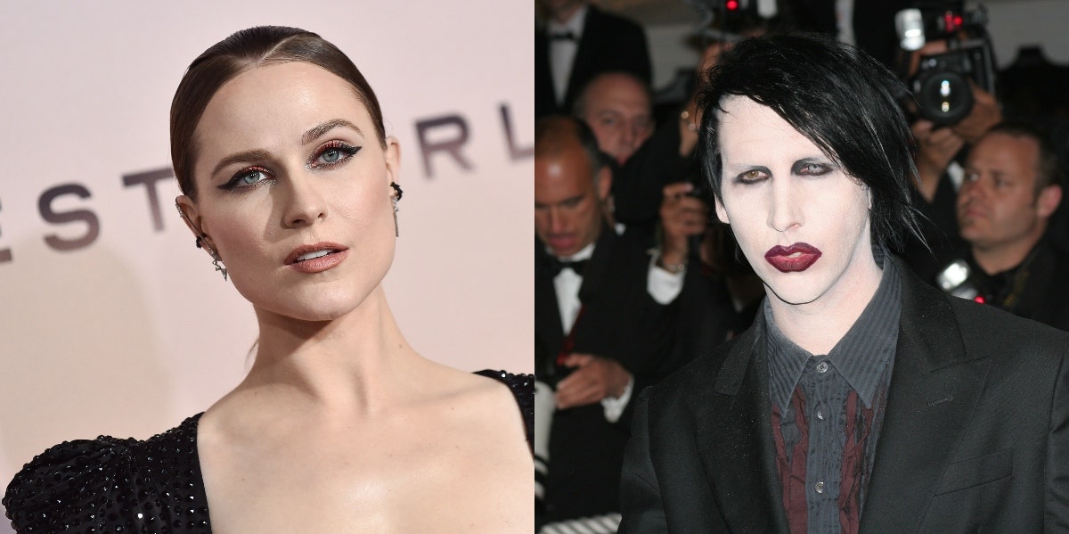 Evan Rachel Wood Taking Precautions After Marilyn Manson Threatened Her Family Evan Rachel Wood, Marilyn Manson
