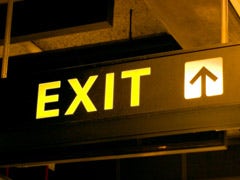 exit sign