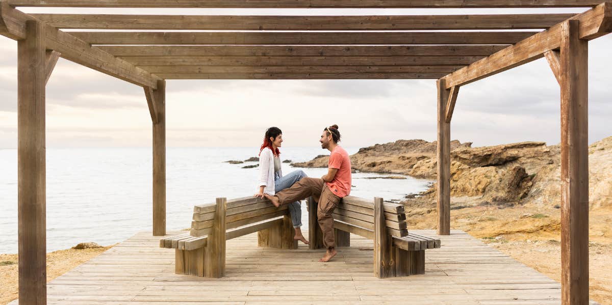 How To Fall More Deeply In Love, According To Research beach couple