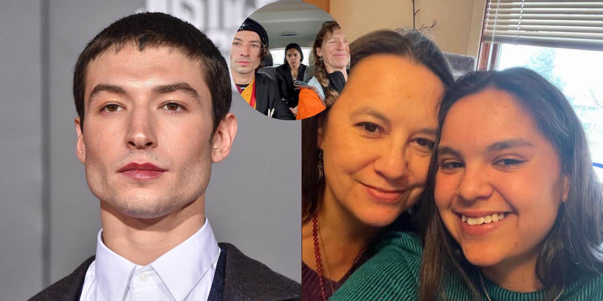 Ezra Miller, Tokata Iron Eyes, Sara Jumping Eagle