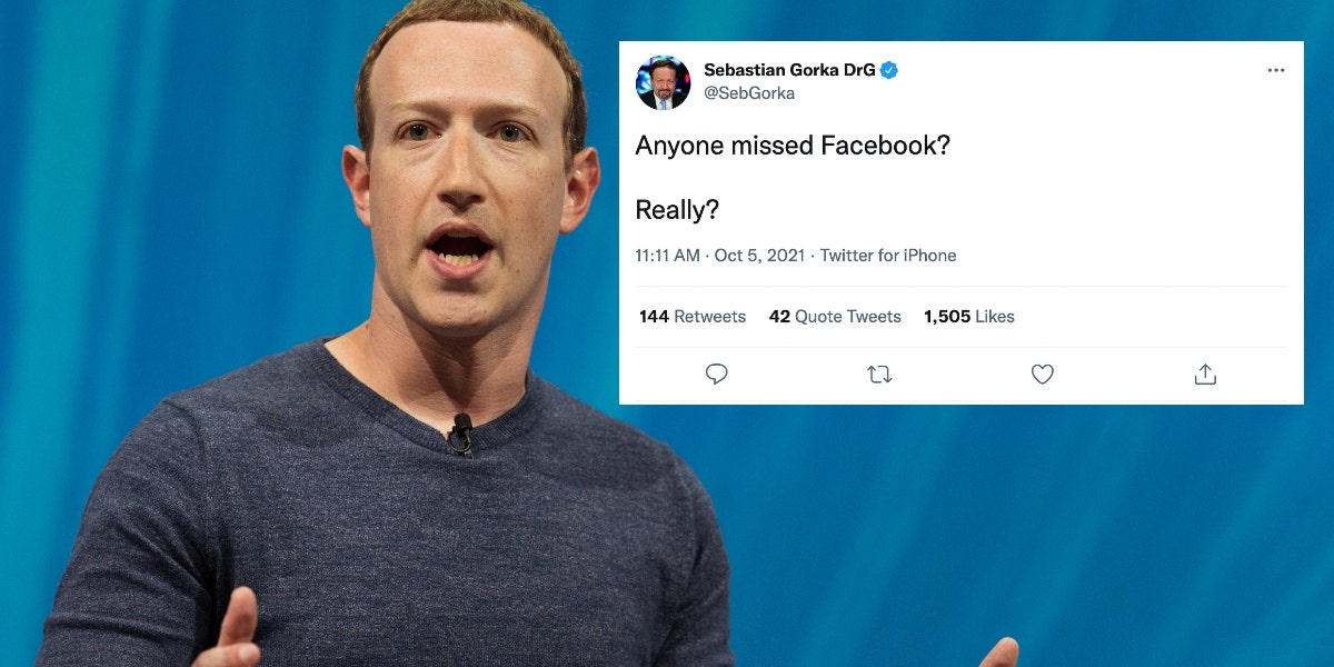 Were We All Happier When Facebook Shut Down? Mark Zuckerberg