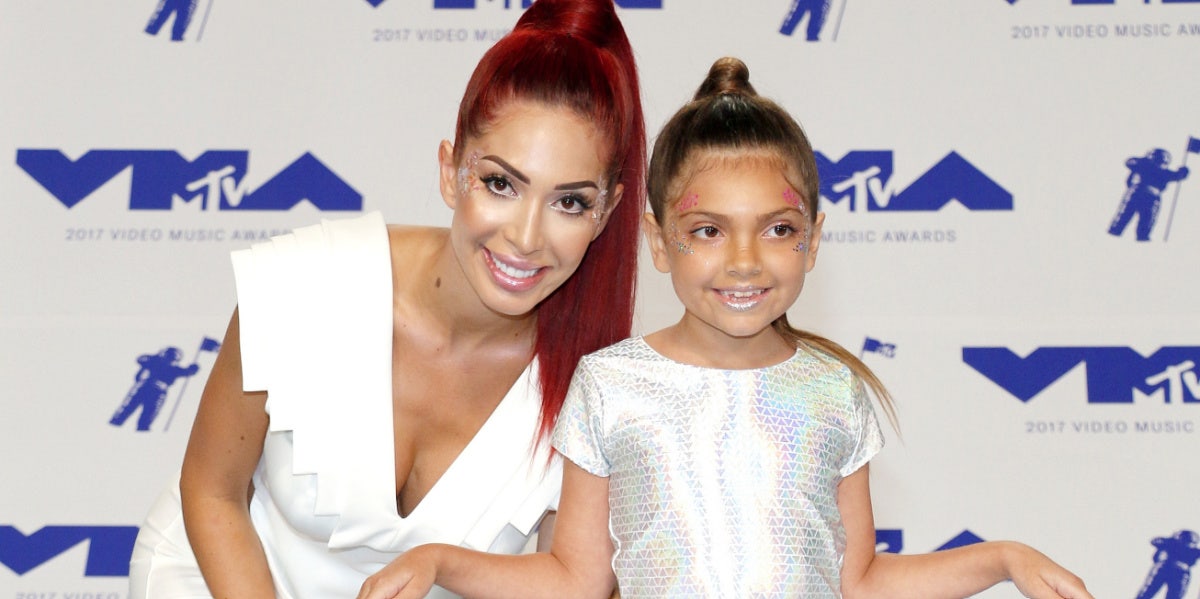 Farrah Abraham Slammed For Posting Photo Of 12-Year-Old Daughter Holding  Pregnancy Test | YourTango