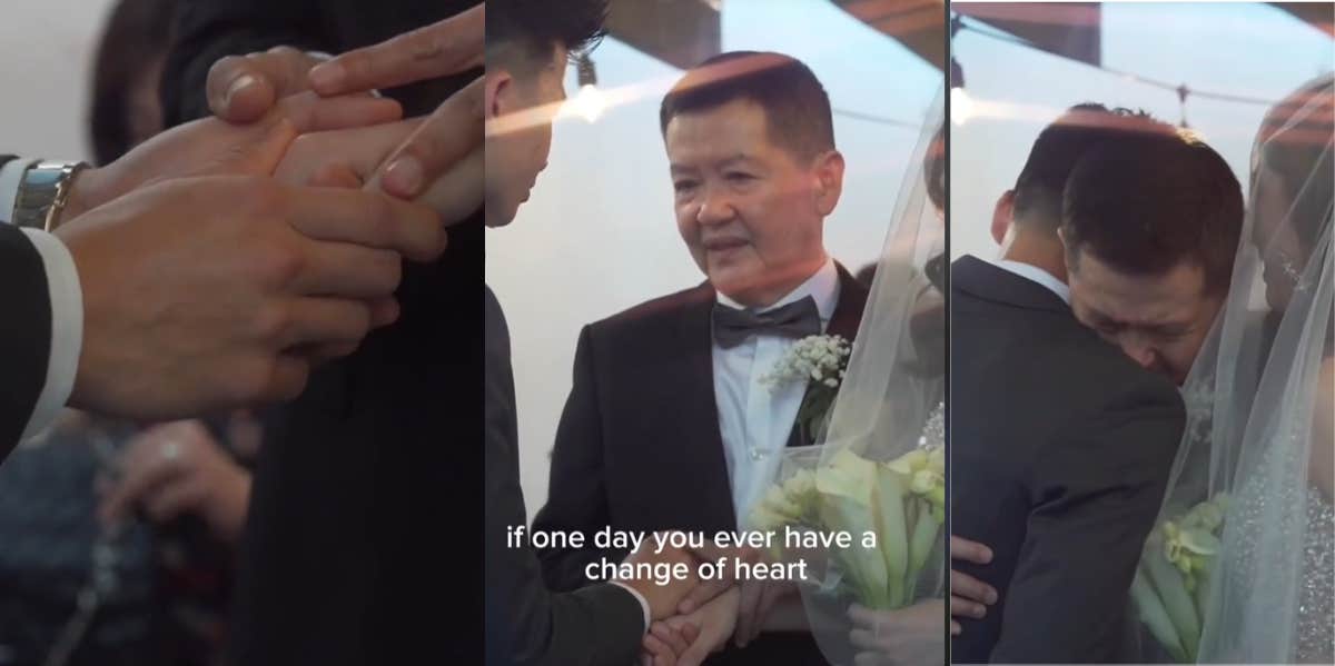 Father delivers heart-warming speech at daughter's wedding