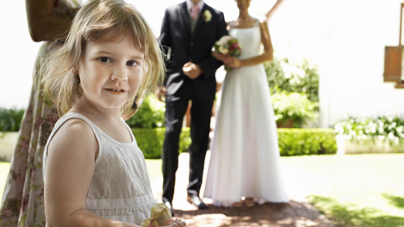 father, wedding day, wedding dress, daughter 