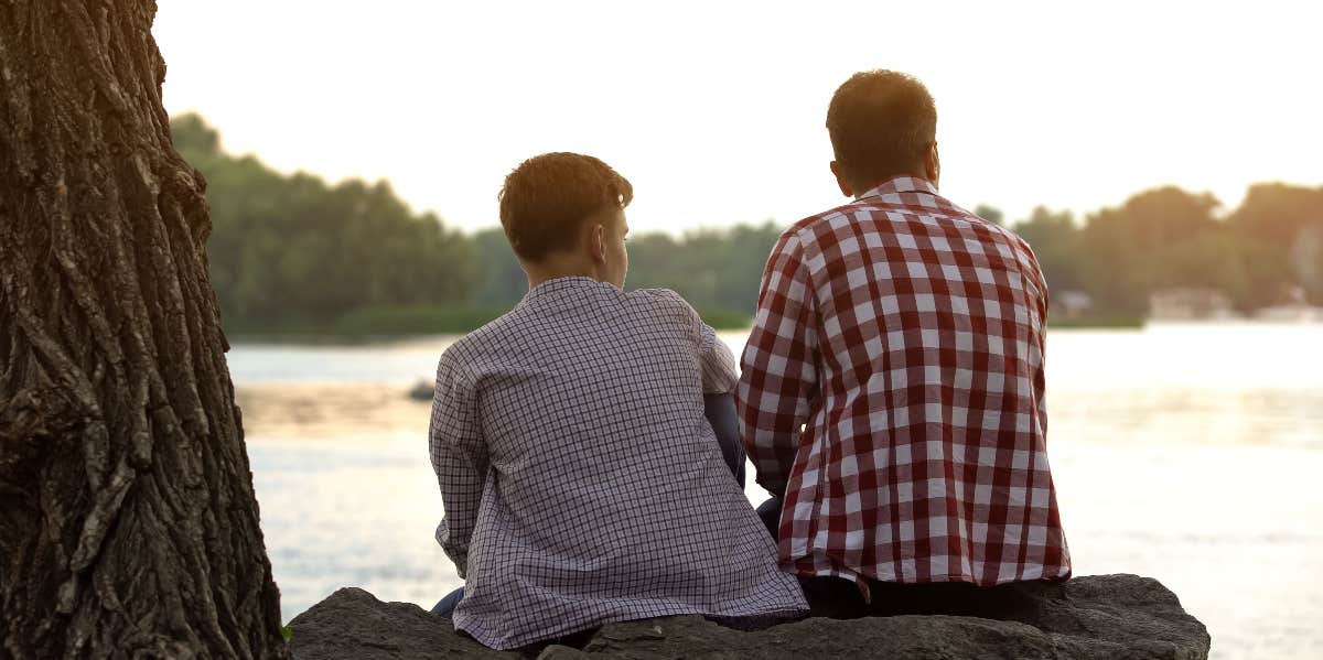 Dad Wonders If He’s Wrong For Not Encouraging Son To Speak To Mom Who He Caught Cheating Father and teen son