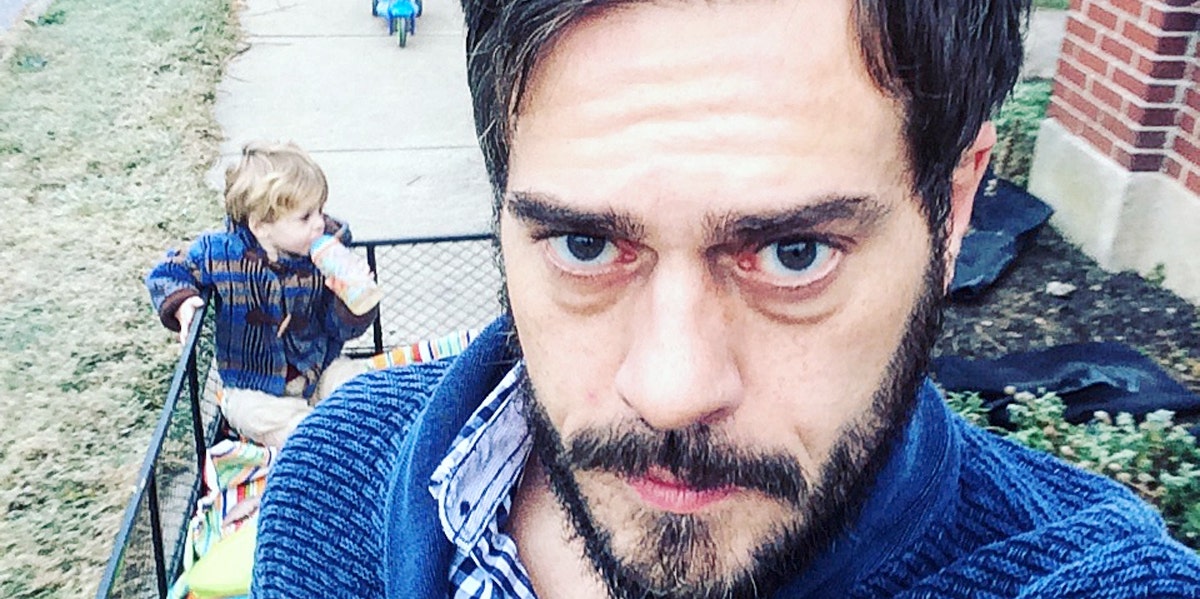 What It's Really Like To Marry A Fatherless Son photo of author with kids provided by author