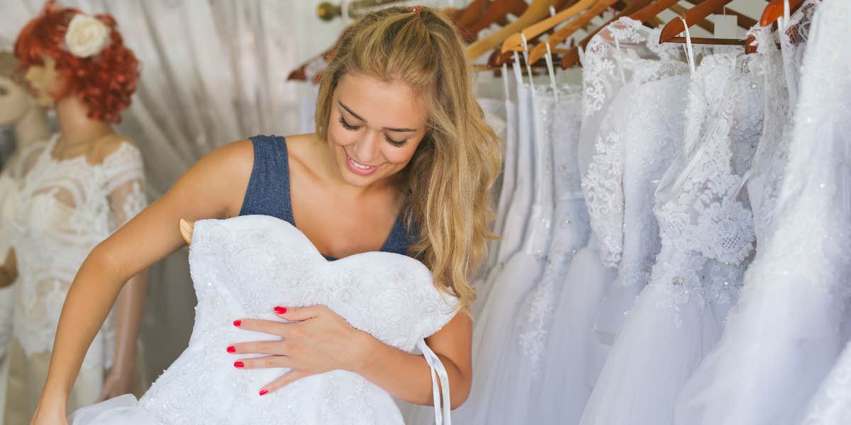 Wedding dress shopping