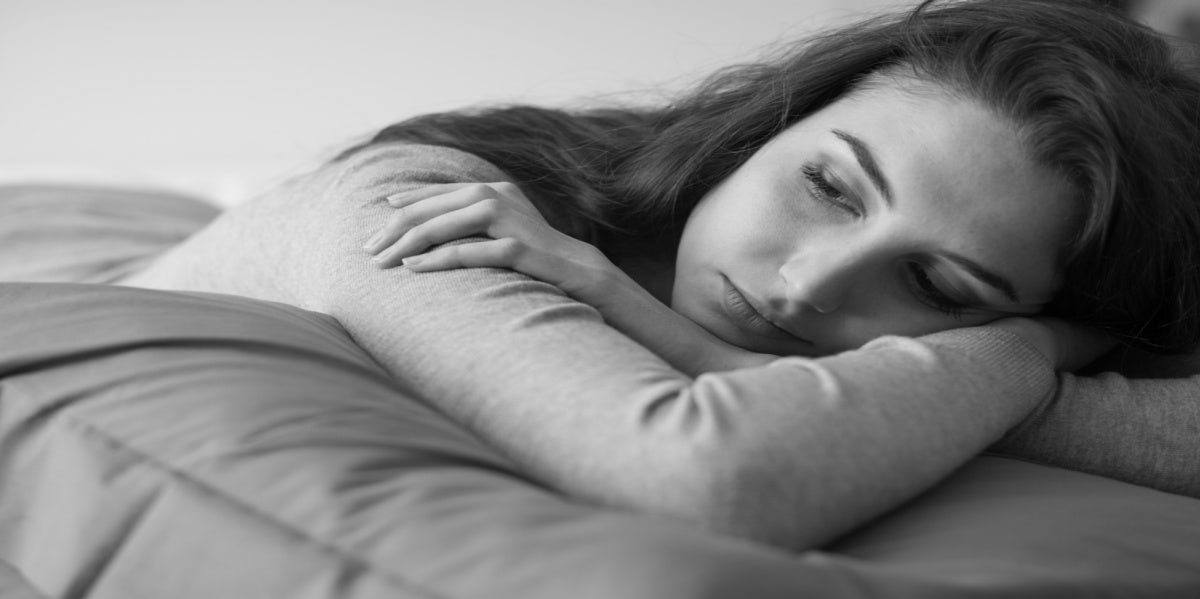 An Open Letter To The Man Who Didn't Fight For Me sad woman in bed