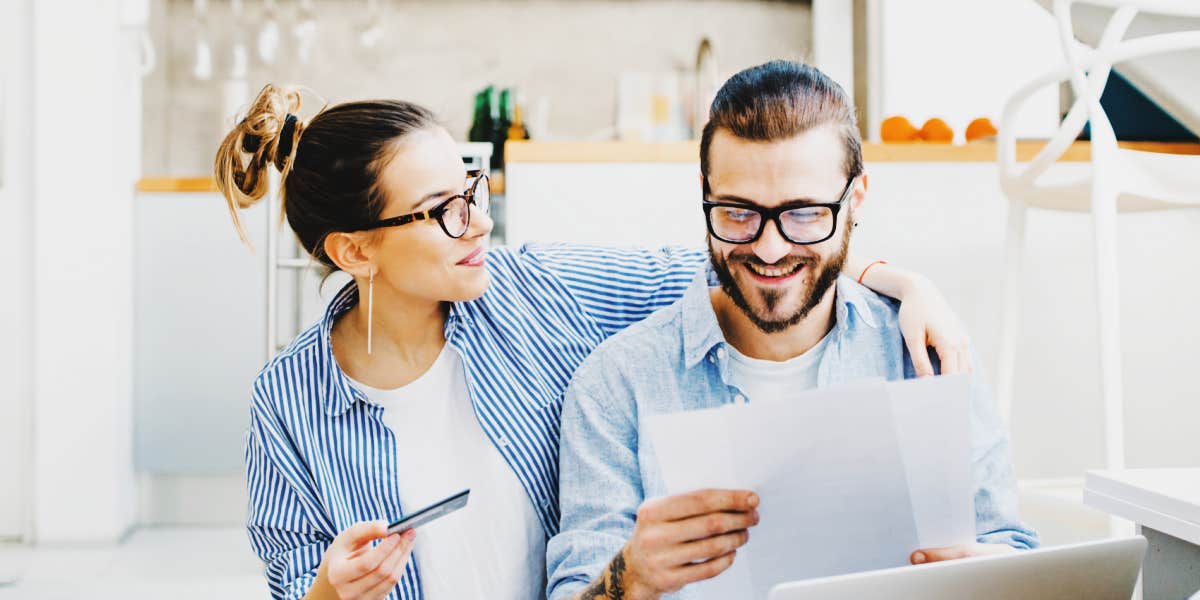 Stop Fighting With Sweetie About Money couple planning their finances