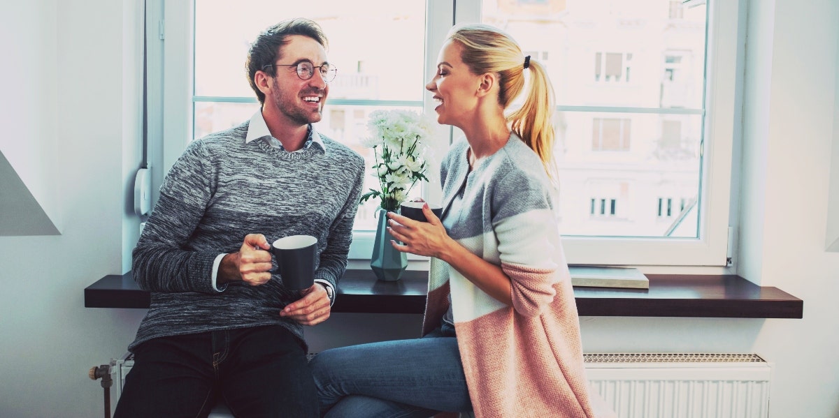 finding love as an entrepreneur happy couple inside