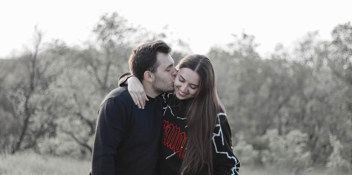 couple in forest 