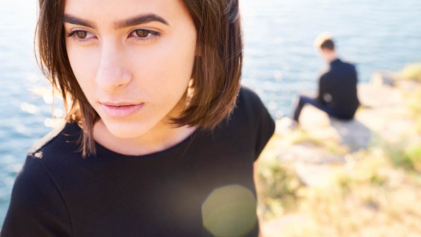 Communication Is Important, But It's This Small Quality That Makes Marriages Work Upset woman