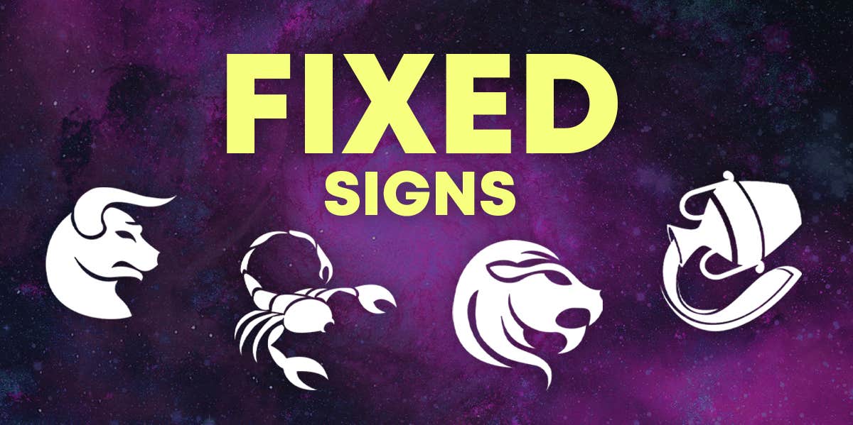 fixed zodiac signs