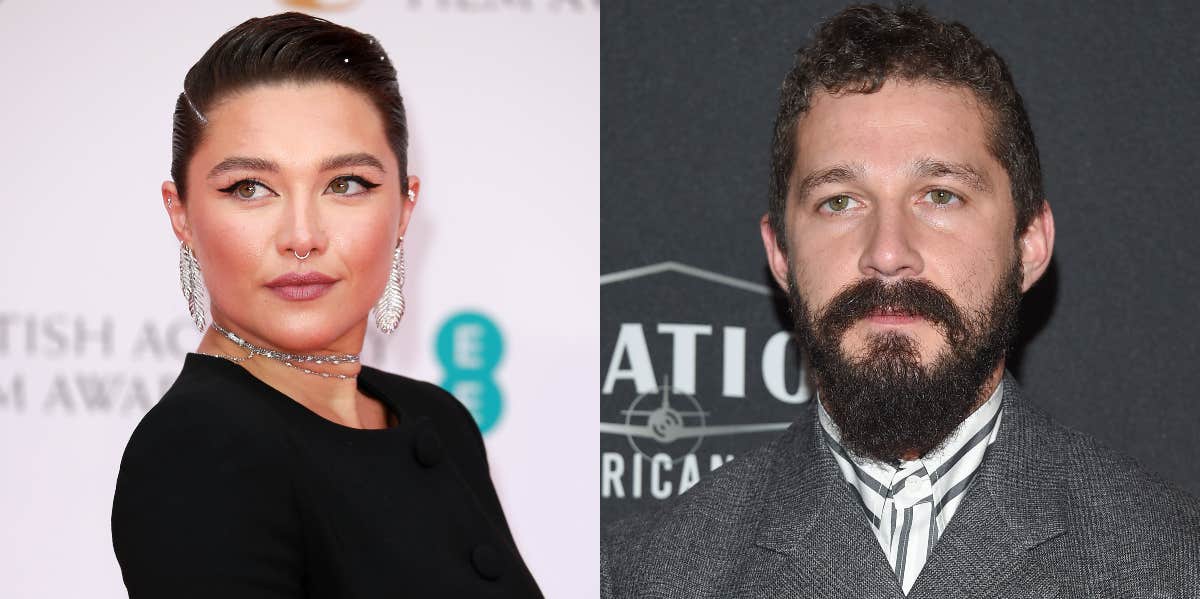 Texts Between Shia LaBeouf & Florence Pugh Show No Bad Blood Amid Rumors Of Tension Florence Pugh, Shia Labeouf