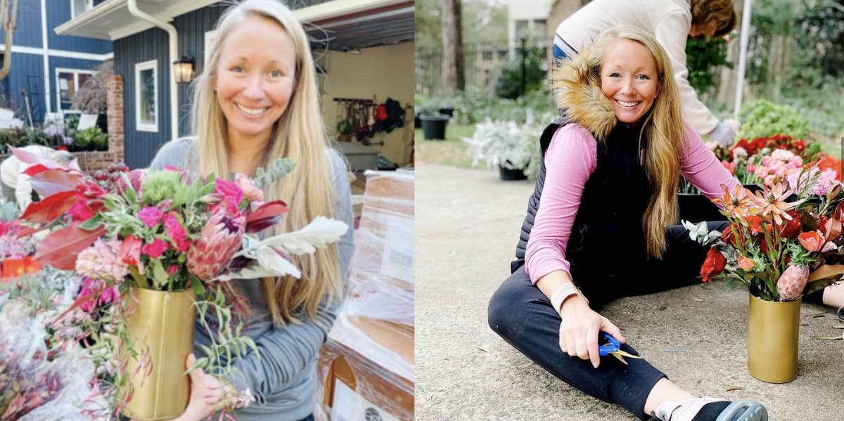North Carolina Florist Sends Hundreds Of Flower Bouquets To Widows On Valentine's Day florist, Ashley Manning, Valentine's Day