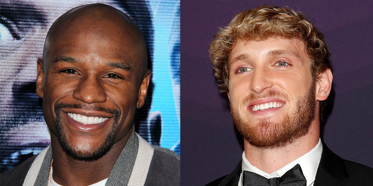 Floyd Mayweather Jr and Logan Paul