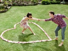 Why Your Ex Should Stay In Your Past woman pulling man into heart
