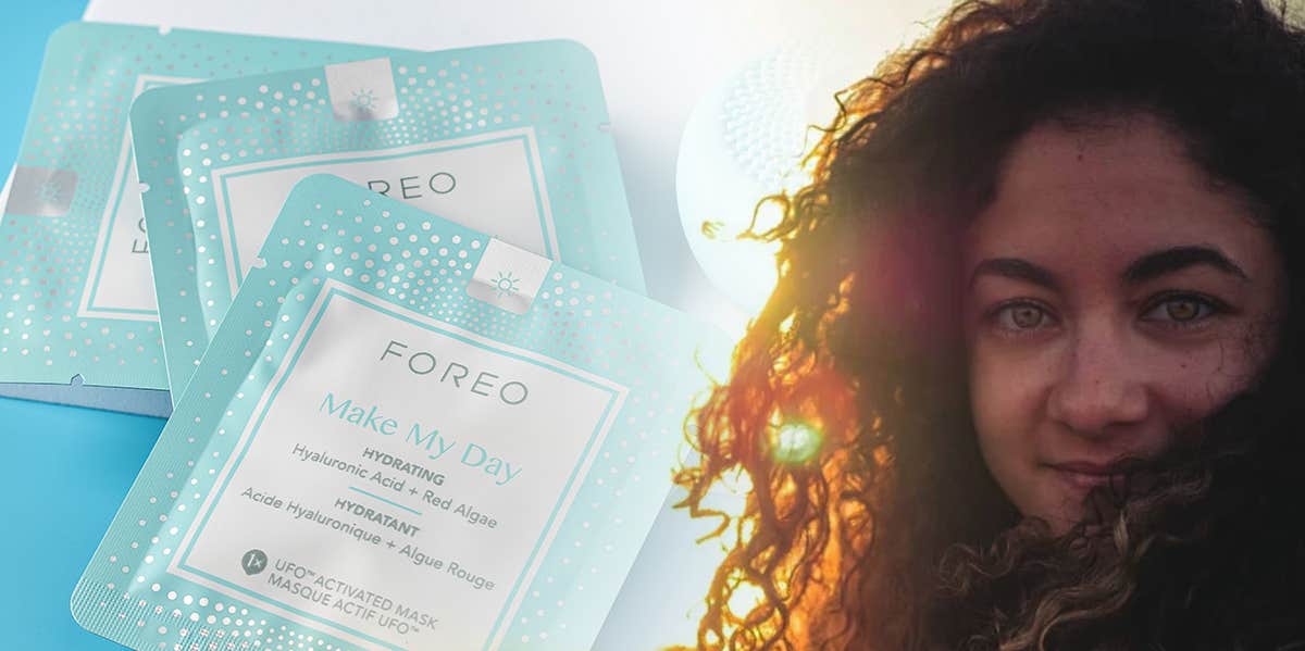 This UFO Face Mask Incredibly Transformed My Skin In 90 Seconds Foreo UFO Face Mask For Acne Review