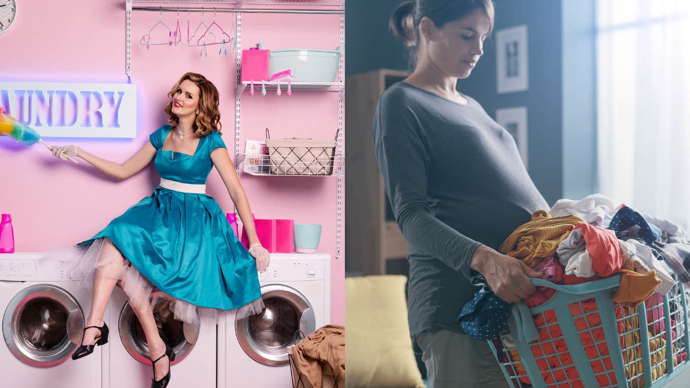The Difference Between A Trad Wife & A Stay At Home Mom, According To A Former Trad Wife trad wife and stay at home mom