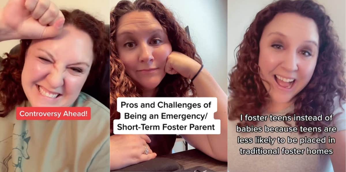 Foster Mom Criticizes People Who Fundraise To Adopt A Baby Screenshots from @fostertheteens Instagram