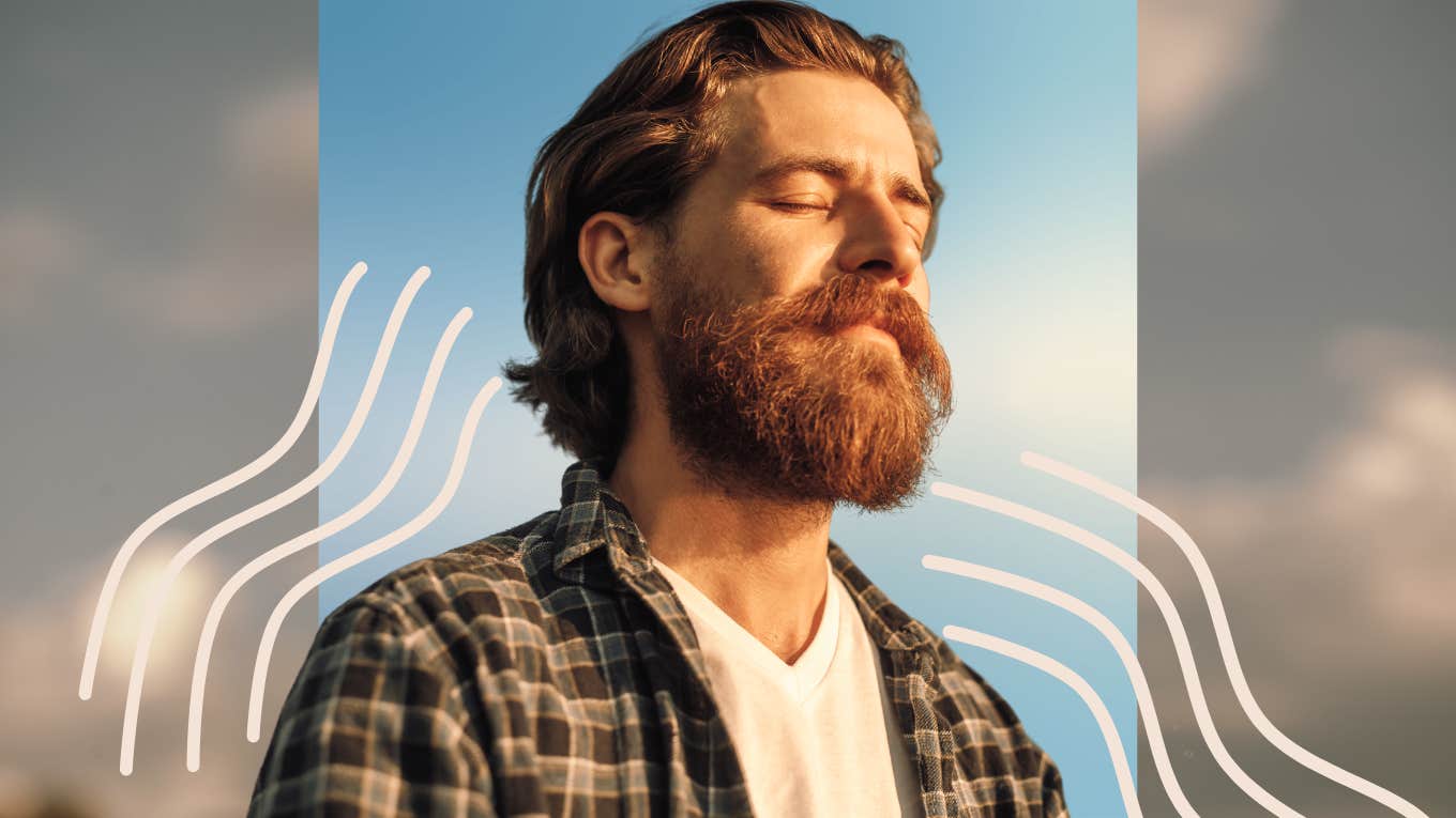 4 Tiny Habits That Will Make You Mentally Calmer Than 98% Of People Calm man
