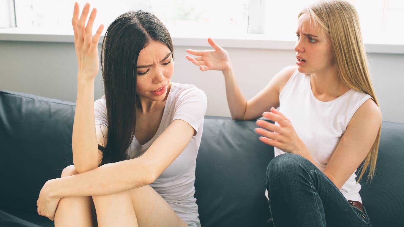 My Friend Tried To Make A Move On My Husband Until I Caught Her angry friends