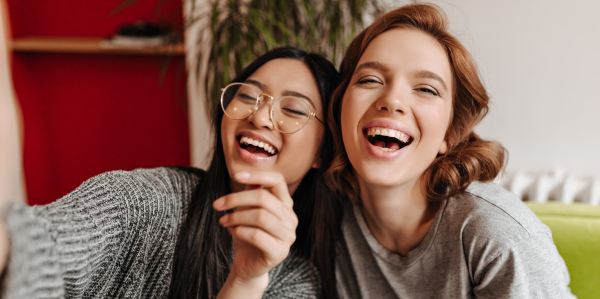 laughing women