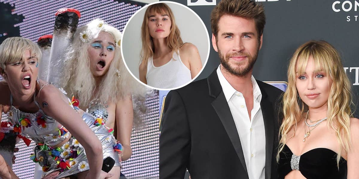 Miley Cyrus, Gabriella Brooks, Liam Hemsworth