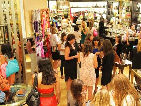 How We Redefined Modern Dating At "The Gaggle" Book Party! Gaggle Book Party at Henri Bendel